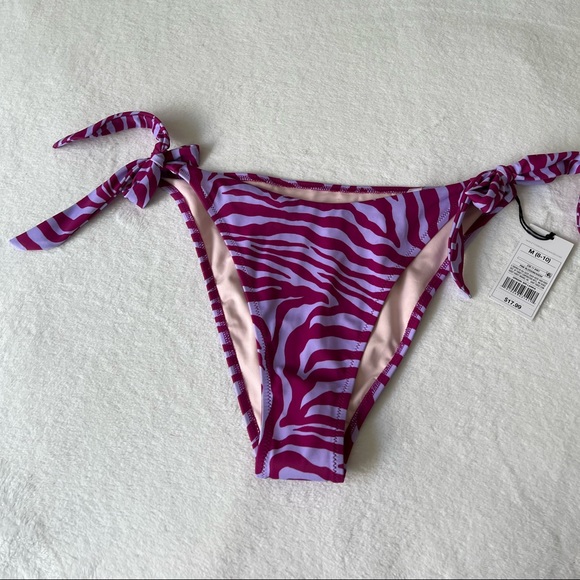 Target Other - Purple/Pink Bikini Bottom (Size MEDIUM)